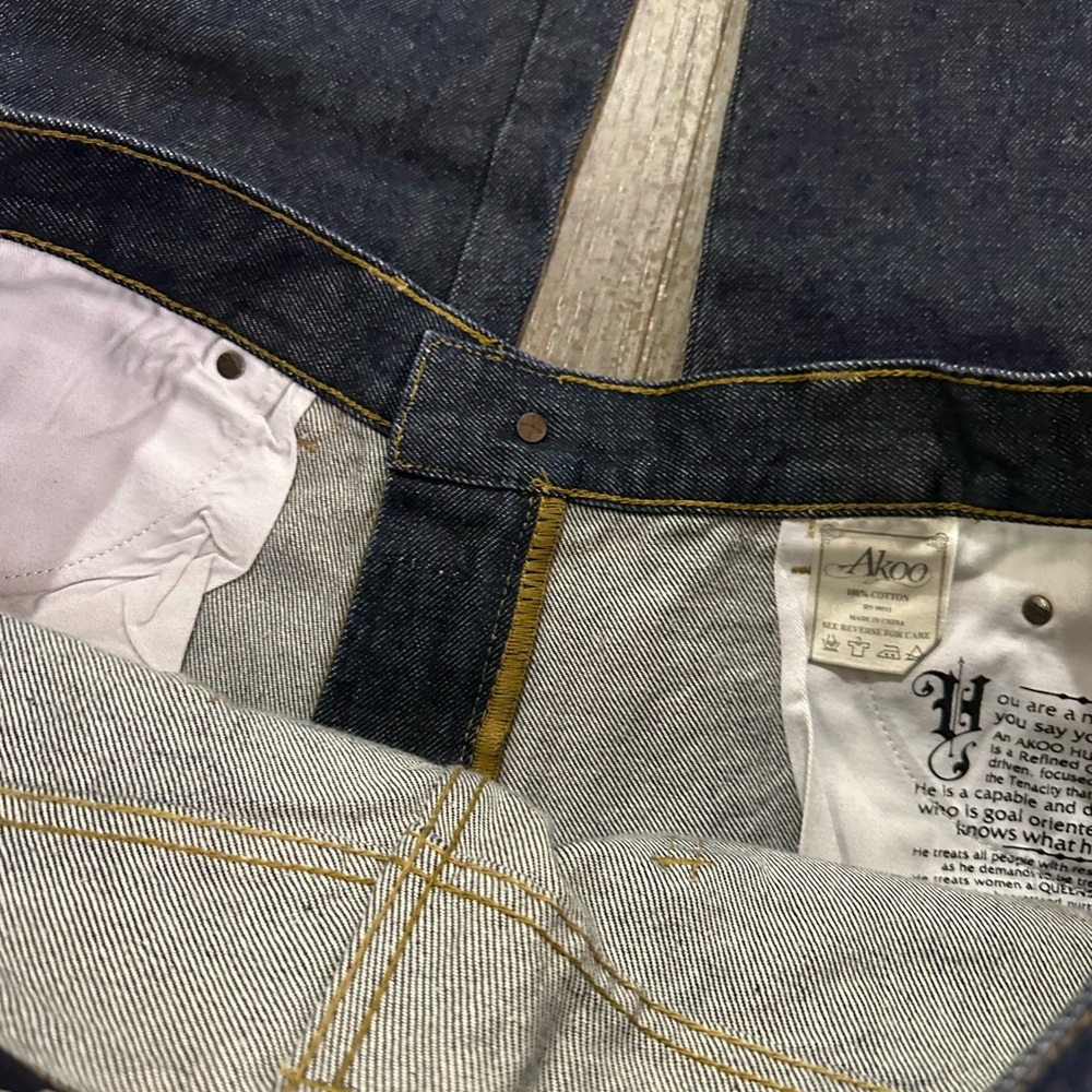 AKOO Men's Blue Jeans - Picture 11 of 16